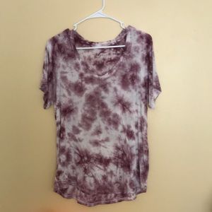 American Eagle Soft and Sexy Tie-Dye Top